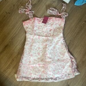 Honeyplum Clothing Pink Valencia Dress